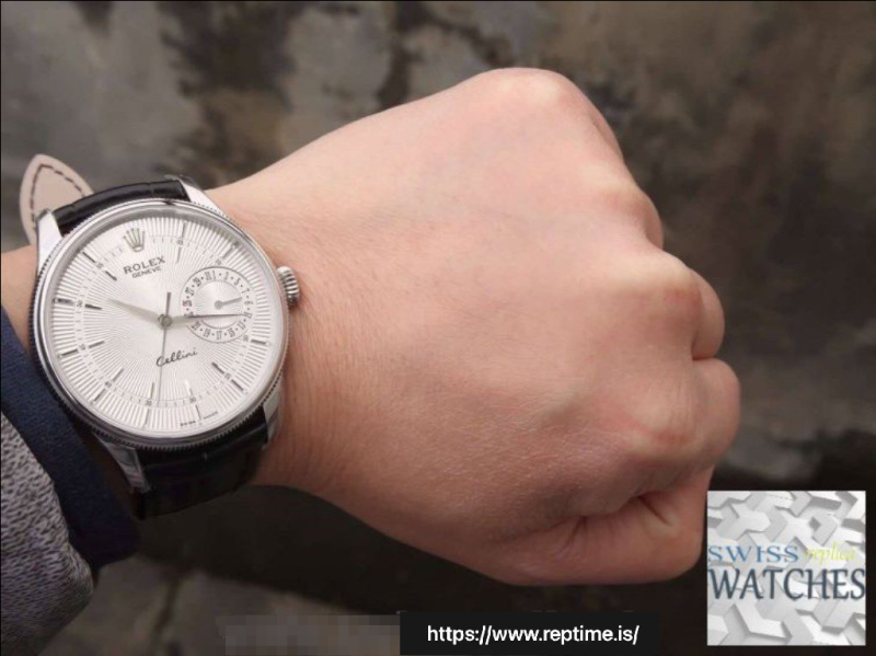 ROLEX CELINI WHITE DIAL SCRATCH PROOF 39MM SWISS REPLICA M50519-0006 - Image 10
