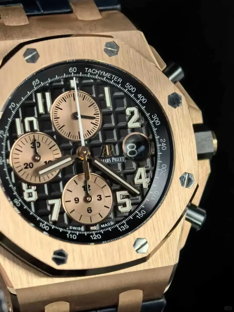 Audemars Piguet Royal Oak Offshore Selfwinding Chronograph Black, Gold 26470OR.OO.A002CR.02 - Image 6