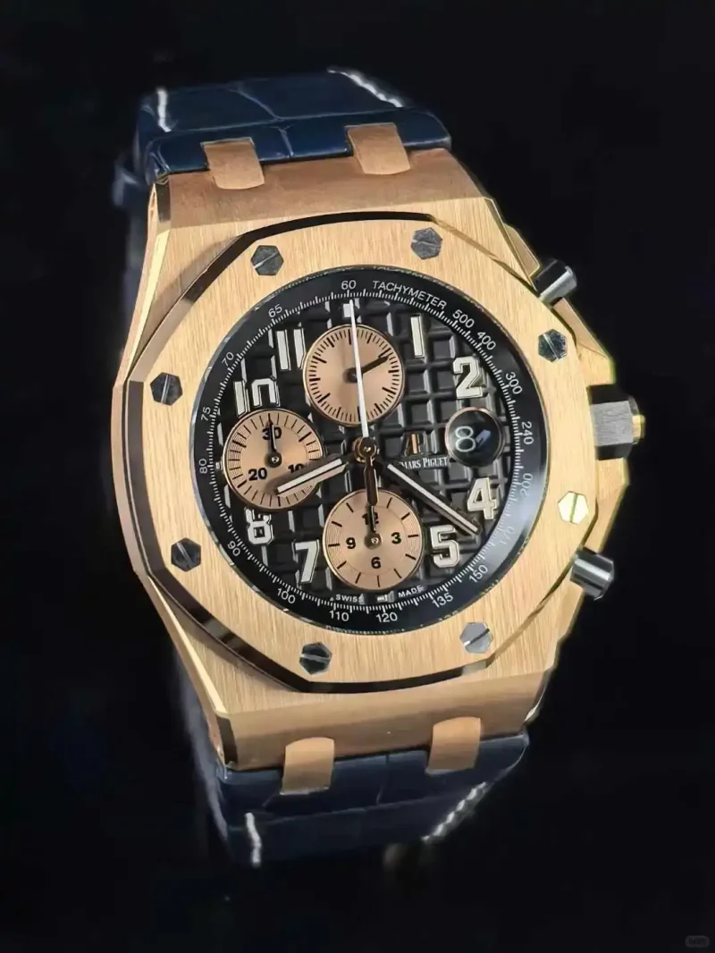 Audemars Piguet Royal Oak Offshore Selfwinding Chronograph Black, Gold 26470OR.OO.A002CR.02 - Image 3