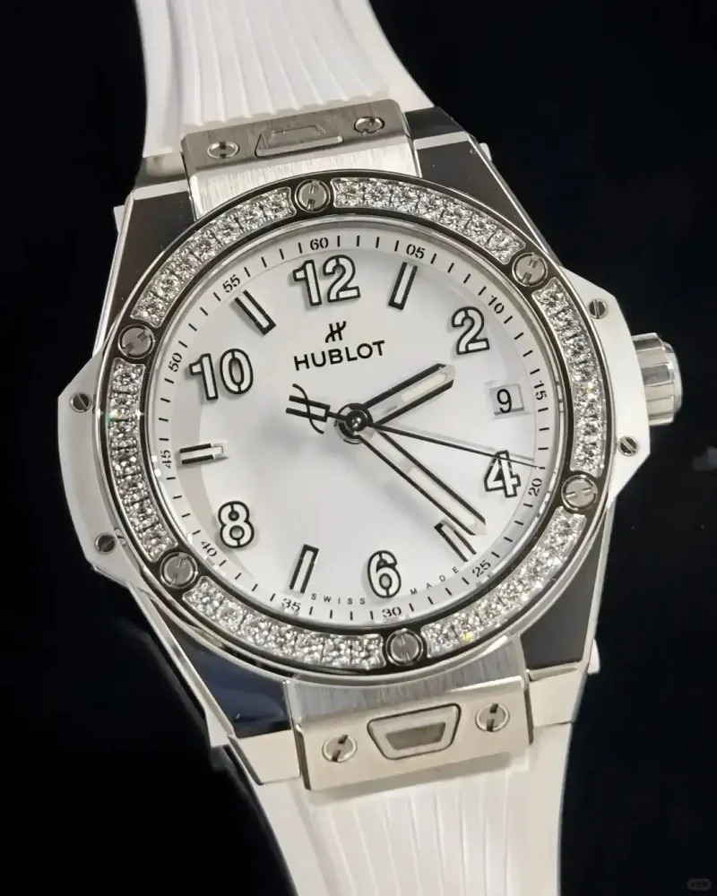 Hublot Big Bang Women Automatic White Rubber Watch 465.SE.2010.RW.1204 - Image 6