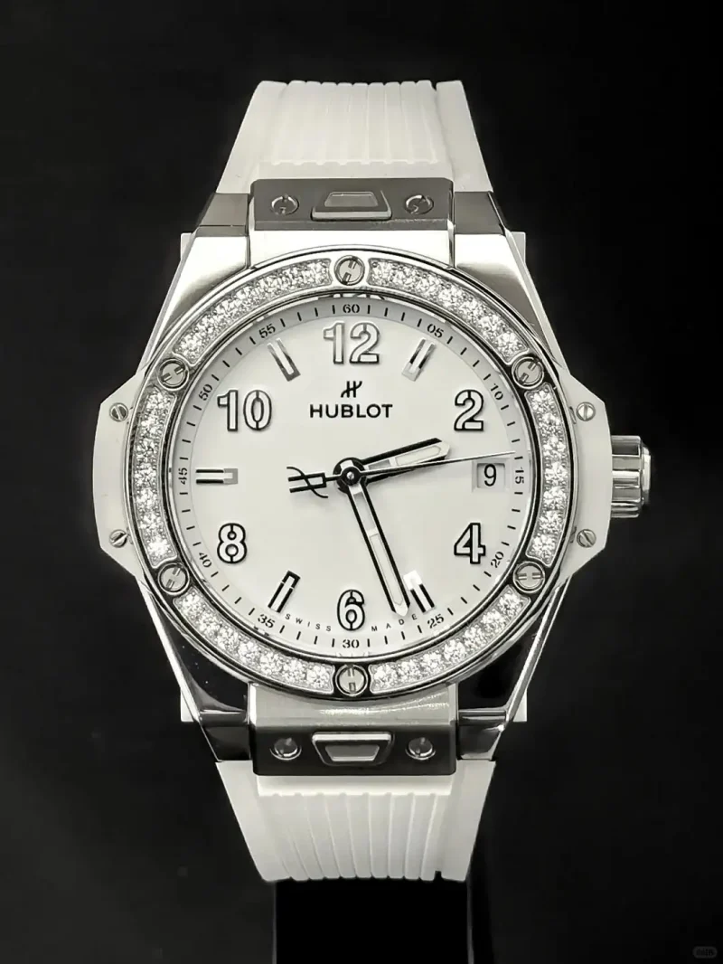 Hublot Big Bang Women Automatic White Rubber Watch 465.SE.2010.RW.1204 - Image 4