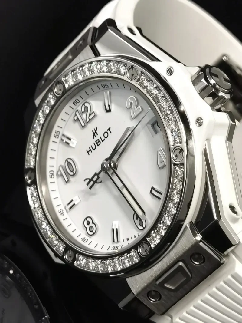 Hublot Big Bang Women Automatic White Rubber Watch 465.SE.2010.RW.1204 - Image 3