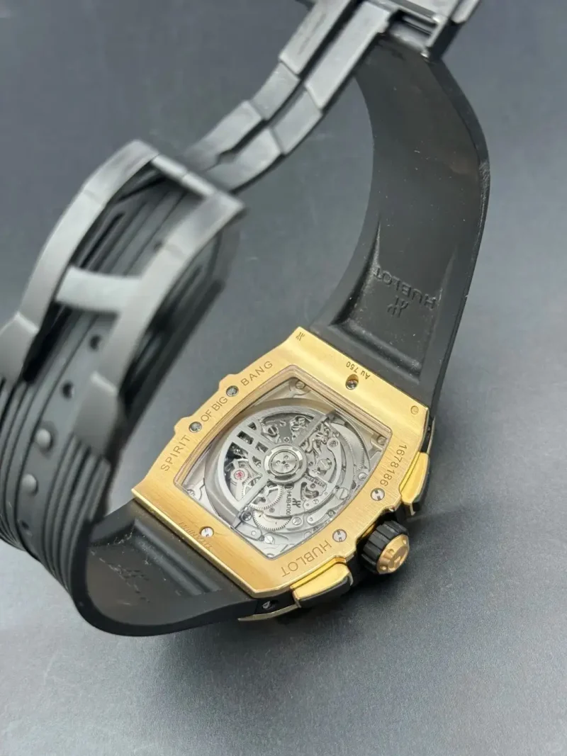 Hublot Spirit Of Big Bang Men Automatic Rubber Watch 642.VX.0130.RX - Image 5