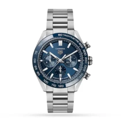 TAG Heuer Carrera Men Automatic Blue Stainless Steel Watch CBN2A1A.BA0643