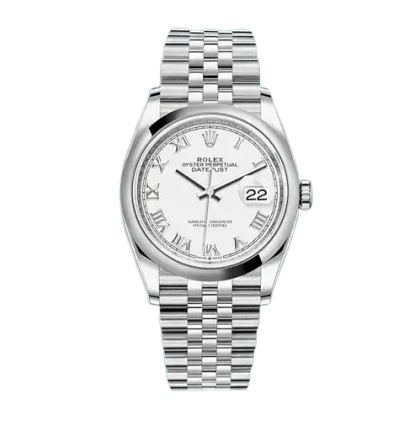 Rolex Datejust 36mm m126200-0007 Men’s White Dial