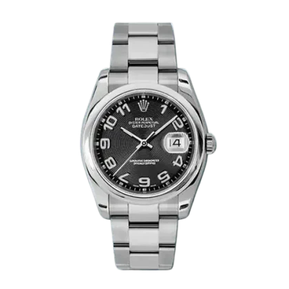 Rolex Datejust 116200BKCAO 36mm Men’s Black Concentric Dial Swiss Replica Wacthes