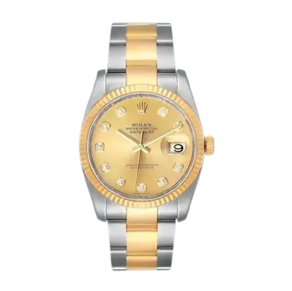 Rolex Datejust 116233CDO Men’s 36mm Stainless Steel Oyster Bracelet