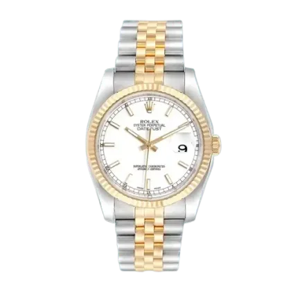 Rolex Datejust 116233 36mm Men’s White Dial Automatic