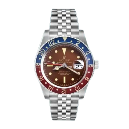 Rolex GMT-Master 40mm Men’s 6542 Silver-tone Automatic Swiss Replica Watch