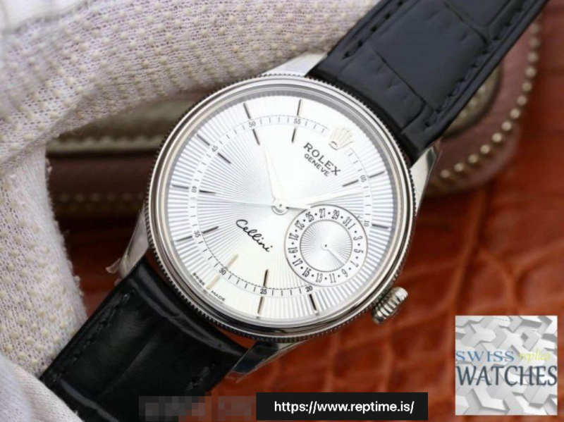 ROLEX CELINI WHITE DIAL SCRATCH PROOF 39MM SWISS REPLICA M50519-0006 - Image 2