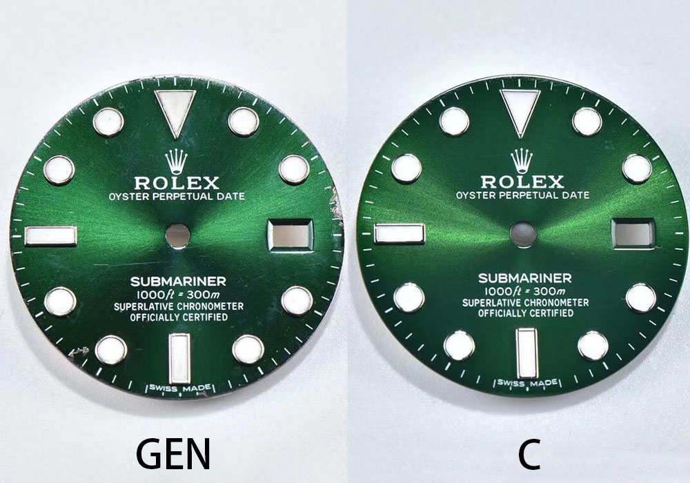 Comparative Analysis: Clean Factory Rolex Submariner vs. Genuine Rolex