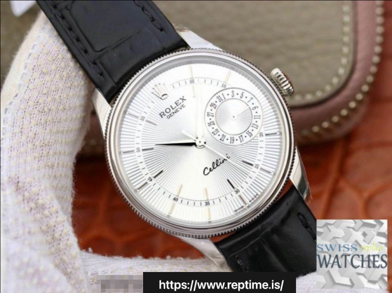 ROLEX CELINI WHITE DIAL SCRATCH PROOF 39MM SWISS REPLICA M50519-0006 - Image 3