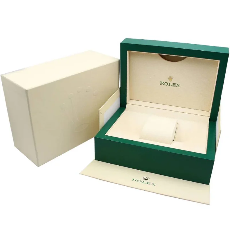 Rolex Sky Dweller Black Dial Gold Bezel Two Tone Oyster 326933 - Image 2