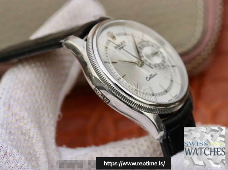 ROLEX CELINI WHITE DIAL SCRATCH PROOF 39MM SWISS REPLICA M50519-0006 - Image 6