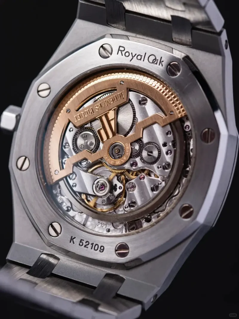 Audemars Piguet Royal Oak Jumbo Extra-Thin Blue 15202ST.OO.1240ST.01 - Image 4