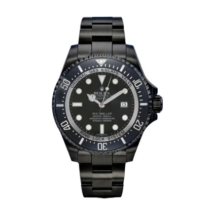 ROLEX SEA DWELLER BLACK DIAL STAINLESS STEEL 43MM SWISS REPLICA 116660.6