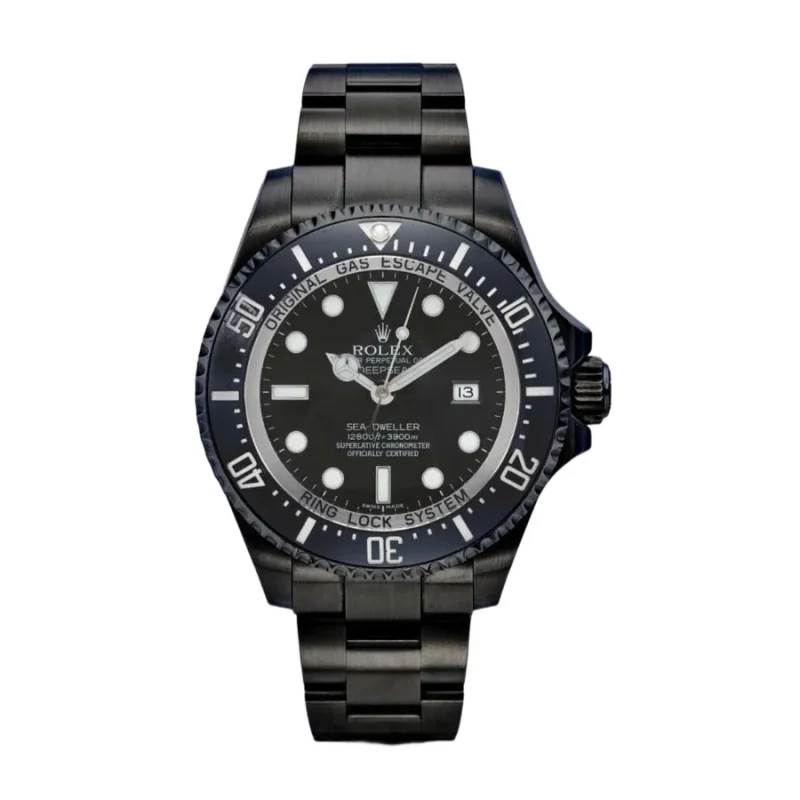 ROLEX SEA DWELLER BLACK DIAL STAINLESS STEEL 43MM SWISS REPLICA 116660.6