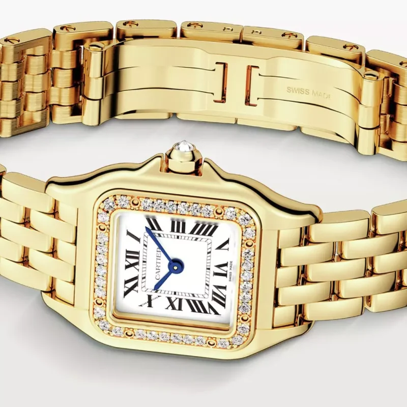 Cartier Panthère de Cartier Women Quartz Silver 18ct Gold Watch WJPN0015 - Image 2