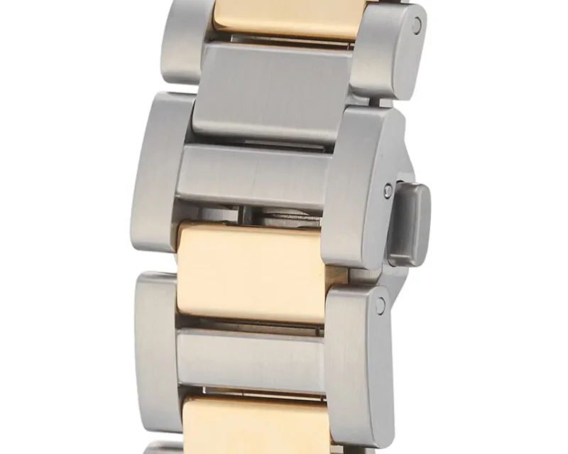 Cartier Pasha de Cartier Women Automatic Silver Stainless Steel & 18ct Rose Gold Watch W2PA0008 - Image 2