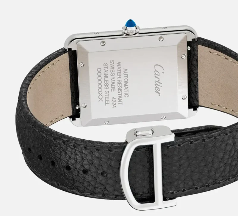 Cartier Tank Must Men Automatic Silver Calf Watch WSTA0040 - Image 3