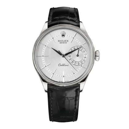 ROLEX CELINI WHITE DIAL SCRATCH PROOF 39MM SWISS REPLICA M50519-0006