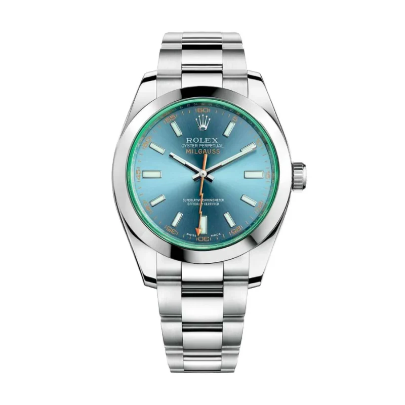Rolex Milgauss 116400.2 Men Blue 40MM