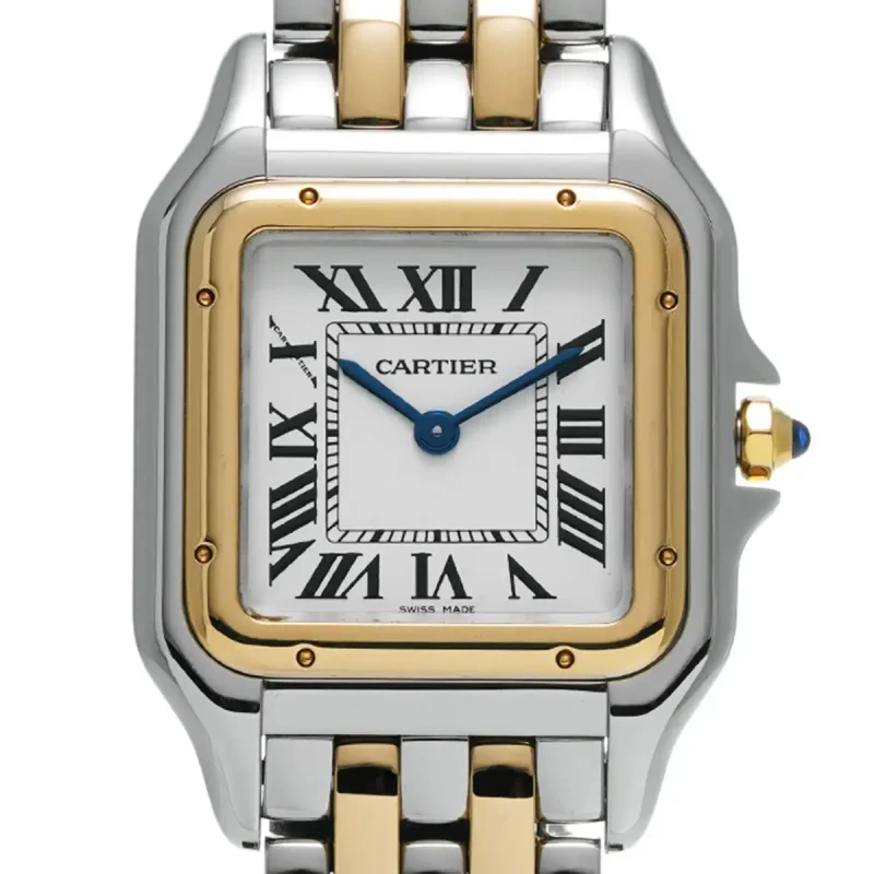 Cartier Panthère de Cartier Women Quartz White 18ct Yellow Gold Watch W2PN0006 - Image 3