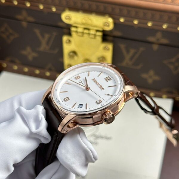 Best Fake Audemars Piguet Code 11.59 Selfwinding 15210OR White Dial Replica Watch APS Factory 41mm - Top Watch - Image 5
