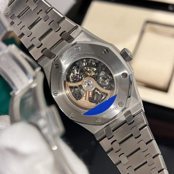 Best Fake Audemars Piguet Rep 11 Watch Royal Oak 15412BC Moissanite Diamond 41mm - Top Watch - Image 5