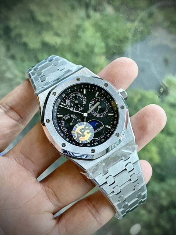 Best Fake Audemars Piguet Replica 1:1 Watch Royal Oak 26574ST Black Dial APS Factory 41mm - Top Watch - Image 3