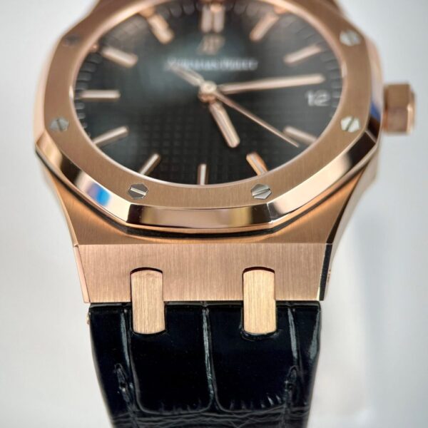 Swiss 1:1 Audemars Piguet Replica 11 Watch Rose Gold Wrapped Royal Oak 15500OR 41mm - Top Watch - Image 5