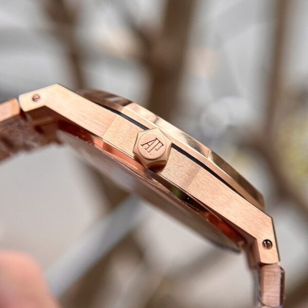 Best Fake Audemars Piguet Replica 1:1 Watch Royal Oak 15407 Rose Gold APS Factory 41mm - Top Watch - Image 5