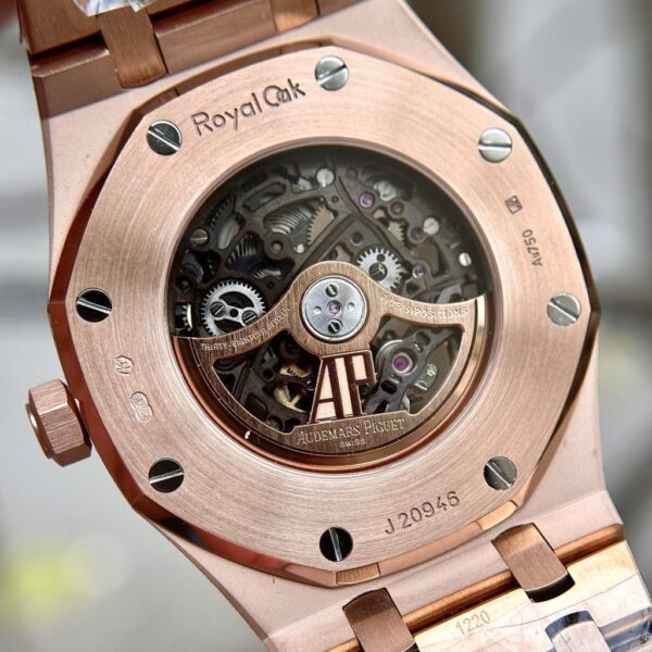 Best Fake Audemars Piguet Replica 1:1 Watch Royal Oak 15407 Rose Gold APS Factory 41mm - Top Watch - Image 8