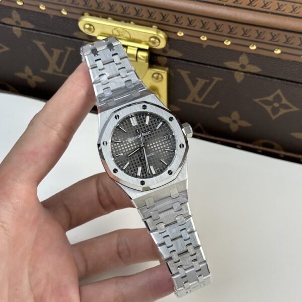 Swiss 1:1 Audemars Piguet Replica 11 Watch Royal Oak 15450ST Grey Dial Factory APS 37mm - Top Watch