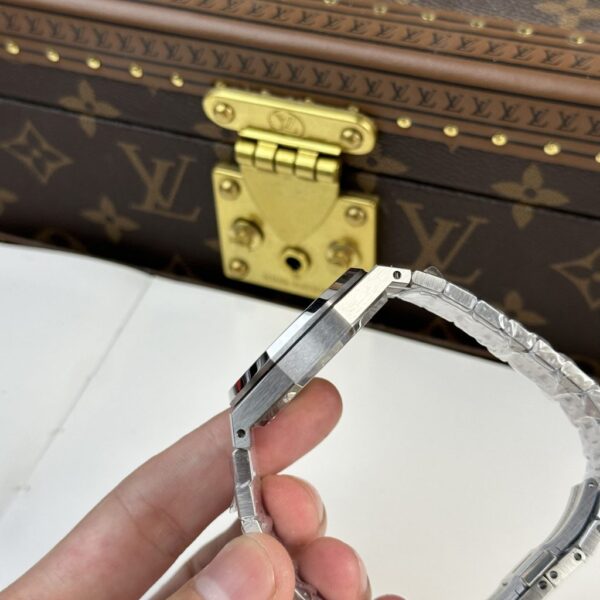 Swiss 1:1 Audemars Piguet Replica 11 Watch Royal Oak 15450ST Grey Dial Factory APS 37mm - Top Watch - Image 7