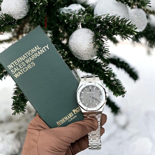 Best Fake Audemars Piguet Replica 11 Watch Royal Oak 15500ST Gray Dial APS Factory 41mm - Top Watch - Image 2