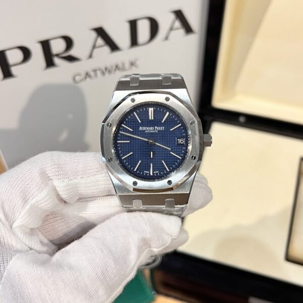 Replica Audemars Piguet Replica 1:1 Watch Royal Oak 16202 Blue Dial Anniversary Edition 39mm - Top Watch