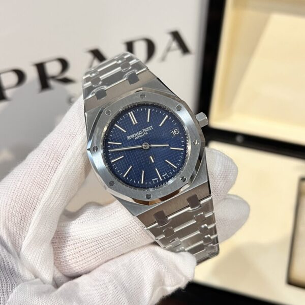 Replica Audemars Piguet Replica 1:1 Watch Royal Oak 16202 Blue Dial Anniversary Edition 39mm - Top Watch - 图片 2
