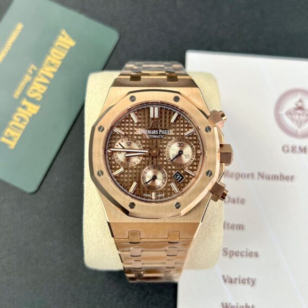Swiss 1:1 Audemars Piguet Replica 1:1 Watch Royal Oak 26331OR Chocolate Dial ZF Factory 41mm - Top Watch