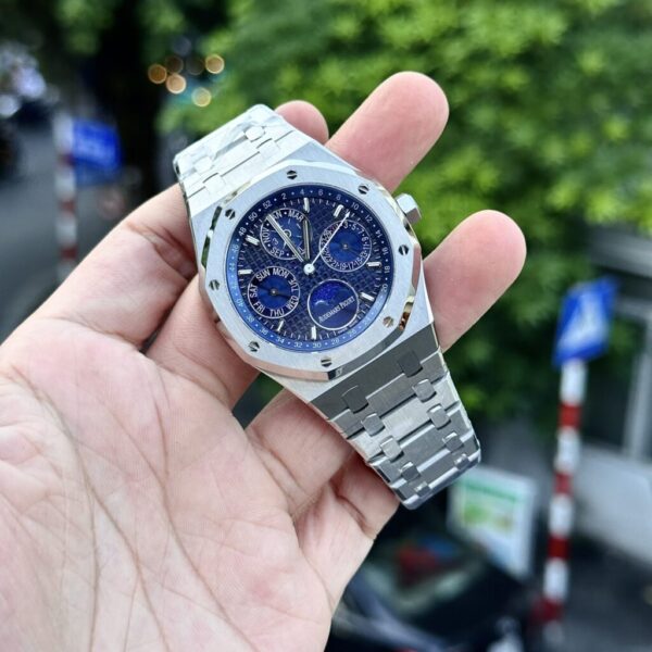 Swiss 1:1 Audemars Piguet Replica 1:1 Watch Royal Oak 26574ST Blue Dial 41mm - Top Watch - Image 2