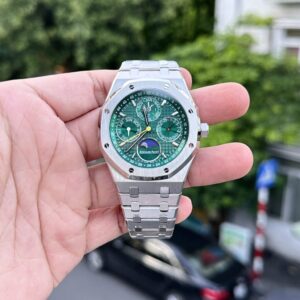 Swiss 1:1 Audemars Piguet Replica 1:1 Watch Royal Oak 26574ST Green Dial 41mm - Top Watch