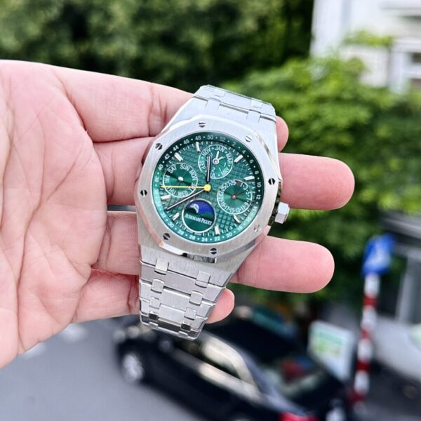 Swiss 1:1 Audemars Piguet Replica 1:1 Watch Royal Oak 26574ST Green Dial 41mm - Top Watch - Image 2
