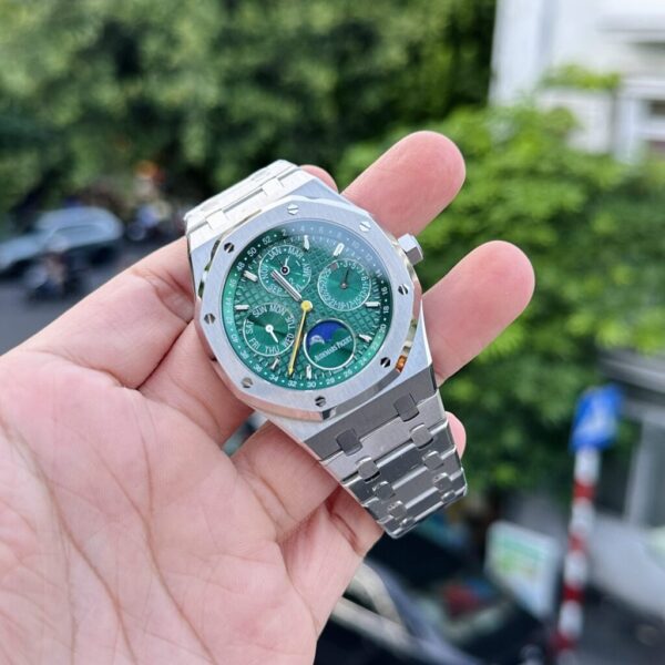 Swiss 1:1 Audemars Piguet Replica 1:1 Watch Royal Oak 26574ST Green Dial 41mm - Top Watch - Image 3