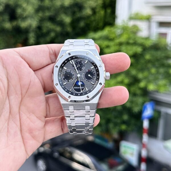 Best Fake Audemars Piguet Replica 1:1 Watch Royal Oak 26574ST Grey Dial 41mm - Top Watch