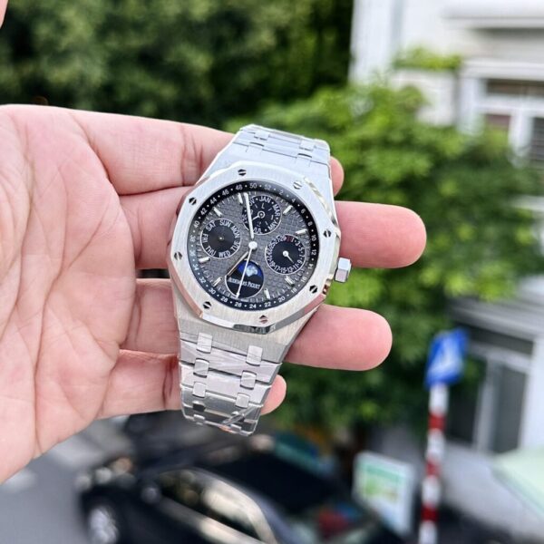 Best Fake Audemars Piguet Replica 1:1 Watch Royal Oak 26574ST Grey Dial 41mm - Top Watch - 图片 3