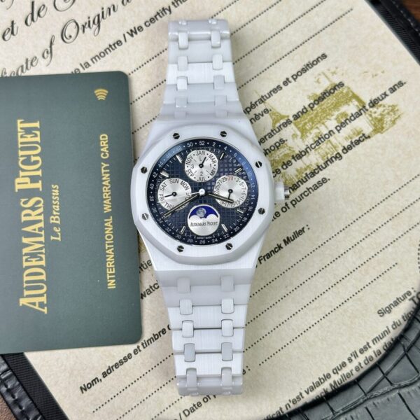 Replica Audemars Piguet Replica 1:1 Watch Royal Oak 26579CB White Ceramic 41mm - Top Watch
