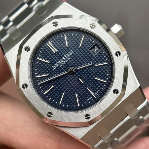 Best Fake Audemars Piguet Replica 1:1 Watch Royal Oak Jumbo Extra-Thin 15202ST 39mm - Top Watch - Image 3