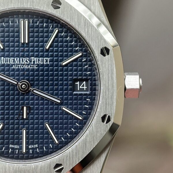 Best Fake Audemars Piguet Replica 1:1 Watch Royal Oak Jumbo Extra-Thin 15202ST 39mm - Top Watch - Image 4