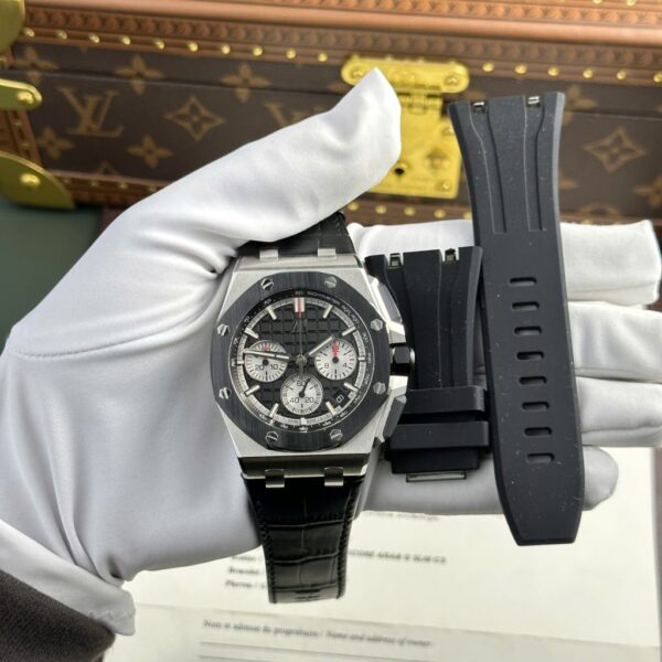 Replica Audemars Piguet Replica 11 Watch Royal Oak Offshore Chronograph 26420 Black Dial APP Factory 43mm - Top Watch