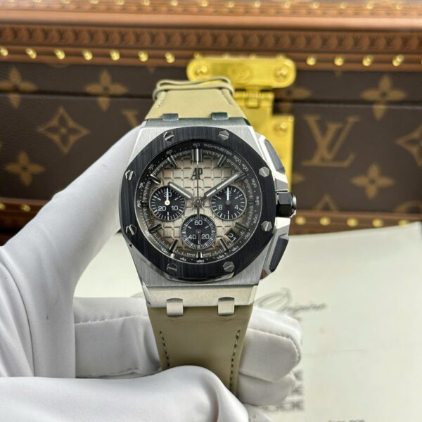 Best Fake Audemars Piguet Replica 11 Watches Royal Oak Offshore Chronograph 26420 Gray Dial APP Factory 43mm - Top Watch - Image 3